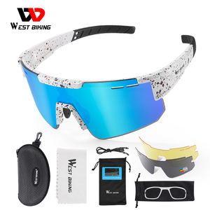 <span class=keywords><strong>Gafas</strong></span> de <span class=keywords><strong>Ciclismo</strong></span> WEST BIKING con Marco Grande, 3 <span class=keywords><strong>Colores</strong></span> con Lentes Intercambiables, <span class=keywords><strong>Gafas</strong></span> de Sol Polarizadas Fotocromáticas con Protección UV400 para Bicicleta - Product Image 2