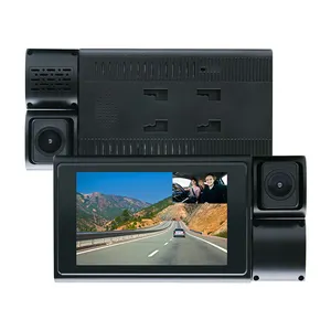 CE ROHS双镜头1080P 720P车载监视器Ahd车载DVR 3g 4g全球定位系统无线仪表盘摄像头，带全球定位系统CMSV