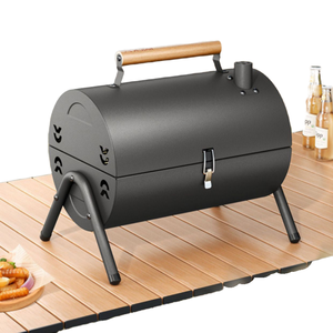 Folding Barbecue Camping Chimney Stainless Steel Bbq Charcoal <strong>Grills</strong> Outdoor Mini <strong>Portable</strong> <strong>Grills</strong> - Product Image 2