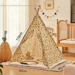 Coloré Portable Facile Installation Support Tailles <span class=keywords><strong>et</strong></span> Couleurs Personnalisées Intérieur <span class=keywords><strong>et</strong></span> Extérieur Jouer Enfants Playhouse Jouet Tentes Tente Jouet - Product Image 6