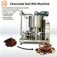 TUORONG 300L Chocolade Kogelmolen Volledige Chocolade Kogelmolenmachine Met Magnetisch Filter voor het malen van chocolade en notenjam
