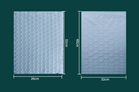 Nouveau film d'emballage de coussin d'air PBAT écologique matériau de rembourrage de protection recyclable rouleau d'emballage à bulles gonflable quotidien
