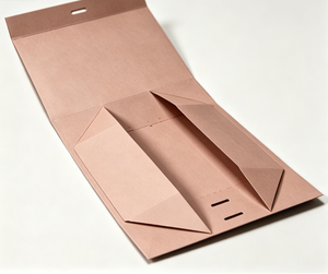 Pink Rectangle Rigid <b>Box</b> Paperboard Gift Packaging With Lid Open <b>Display</b> - Product Image 2