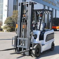 Chariot élévateur télescopique électrique portable LEAD LD-30 1500 kg 3 tonnes 1,5 tonne 3,5 tonnes 4x4 à mât bi-étages avec chargeur - Livraison gratuite