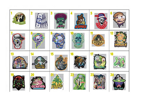 3.5g Mylar Bags