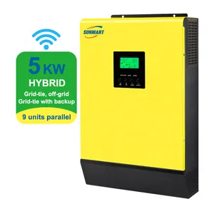 Price 5 kw 10 kw 20 kw 3 phase on off grid hybrid solar inverter