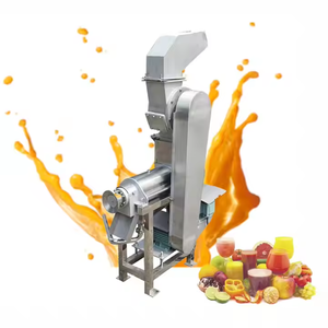 High Quality Commercial Automatic 304 Stainless Steel <b>Juice</b> Extractor <b>Machine</b> with 1 Year Warranty for Fruit Processing Plant - Product Image 1