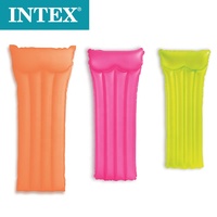 Flotteur de piscine gonflable d'extérieur Intex 59717 original NEON FROST AIR MATS