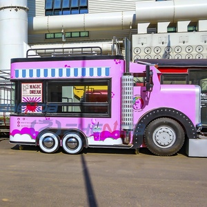 Camion de restauration de haute qualité de Chine / Kiosque mobile de jus pour l'extérieur / Camion-restaurant / Stand alimentaire mobile / Remorque de camion de restauration - Product Image 2