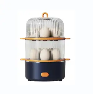 OEM Automatic Double Layer Ten Electric Egg Boiler Egg Boiler Mini For Healthy Cooking Life Style