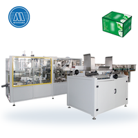 Machine d'emballage automatique de cartons, formeur de boîtes, emballageur, scelleur, commandée par servo, pour bouteilles et canettes de boissons