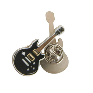 Broche en émail personnalisée en métal avec impression de guitare électrique, épingles à revers, broches de dessin animé, badges musicaux pour les fans de groupe de <span class=keywords><strong>rock</strong></span>, cadeaux - Product Image 3
