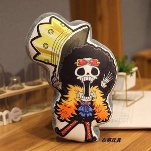 9 Styles 30CM Oreiller en peluche Anime <span class=keywords><strong>Luffy</strong></span> Zoro Nami Doux et confortable Coussin <span class=keywords><strong>de</strong></span> dossier Décoration <span class=keywords><strong>de</strong></span> la maison Cadeaux Jouet en peluche Anime - Product Image 6