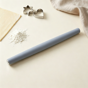 Rouleau à pâtisserie en silicone de qualité alimentaire, facile à nettoyer, antiadhésif, conique, pour la cuisine et la pâtisserie - Product Image 1
