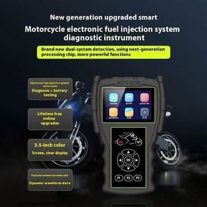 JDiag M100 PRO Scanner OBD2 universel, outil de diagnostic pour la réglage du régime au ralenti, compatible avec BMW, KAWASAKI, YAMAHA, DUCATI - Product Image 4