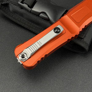 มีดพับ MTK <span class=keywords><strong>Troodon</strong></span> ปรับแต่งได้ ทำจากสแตนเลส ใช้พกพาได้ทุกวัน พร้อมด้ามจับอะลูมิเนียมสีแดง สำหรับการตั้งแคมป์ มีตัวเลือก OEM - Product Image 4