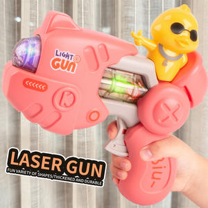 Pistola de Juguete Eléctrica para Niños, Pistola de Dinosaurio de Dibujos Animados con Sonidos y Proyección de Luz, Pistola de Juguete Musical para Niños - Product Image 6