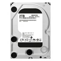 Disque SATA 3.5 2003FZEX 2 To Noir pour Stockage PC Gaming, Grade A d'Origine, Testé, 100% en Bon État, 7200 tr/min