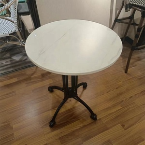 XYD <span class=keywords><strong>tavoli</strong></span> da pranzo all'aperto per interni all'ingrosso tavolo e sedie da giardino rotondi in <span class=keywords><strong>marmo</strong></span> per bistrot da caffè - Product Image 5