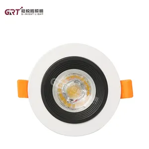 Zhongshan Manufacturer Indoor Recessed Mr16 Gu10 Aluminum Cob Led Ceiling Down Light