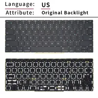 Clavier d'ordinateur portable neuf US/RU/UK/IT/HB/GK/GR/TR/JP pour Macbook Pro Retina 13" A1708 2016 2017, remplacement du clavier EMC 2978 3164