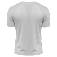Camiseta para correr con patrón de puntos grises transpirables para hombre, Camiseta deportiva completa personalizada, Top deportivo informal, rendimiento atlético, deportes de Fitness