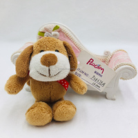 Offre Spéciale – Jouets en Peluche Personnalisés OEM en Forme de Souris Grise Mignonne – Porte-clés en Peluche Douce de 10 cm pour Sac
