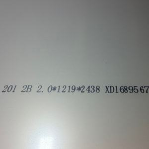 Feuille d'acier inoxydable 201/SUS201/1.4372/X12CrMnNiN17-7-5 - Product Image 5