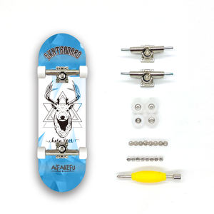 <span class=keywords><strong>Mini</strong></span> skateboard à doigts en érable à 5 couches, étanche, 30 mm, personnalisé, <span class=keywords><strong>jeu</strong></span> de table pour enfants, nouveau produit explosif pour enfants - Product Image 5