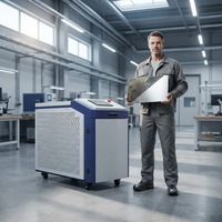 Machine de nettoyage laser à fibre industrielle, alimentation directe usine, 1500W 2000W, machine de nettoyage laser portable 3000W