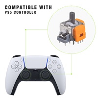 Troisième et quatrième génération pour Kit de réparation de contrôleur PS5 Remplacement de la manette et pièces de bâton de pouce Hall pour accessoires de jeu