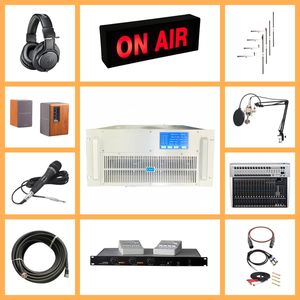 Pacchetto Trasmettitore FM All-Inclusive da 6KW (6000W), Raffreddamento Intelligente, Qualità <span class=keywords><strong>CD</strong></span>, per Comunità, Stazione Base Mobile e Soccorso in Caso di Disastri - Product Image 5