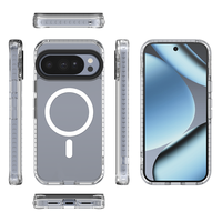 Coque de téléphone à sublimation avec charge sans fil transparente, coque originale avec partie détachable personnalisable pour Google Pixel 10 XL