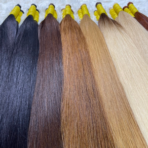 Extensions de cheveux de luxe, vendeur Cabello Humano 12A, cuticule brute Blonde 613 de haute qualité - Product Image 4