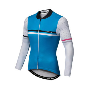 T-shirt d'entraînement cycliste personnalisé avec plusieurs options d'impression de logo, en tissu doux et respirant pour femmes, idéal pour le cyclisme et le spinning en salle - Product Image 2