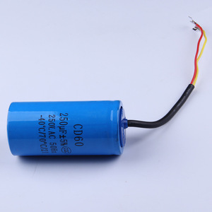 Condensateur de démarrage Cd60 250µF 250V AC pour moteurs électriques et compresseurs d'air - Product Image 5