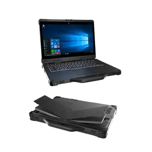 터치 스크린 견고한 노트북 프로세서 인텔 i5 i7 램 8gb 16gb 직렬 포트 RS232 RJ45 견고한 노트북 제조업체