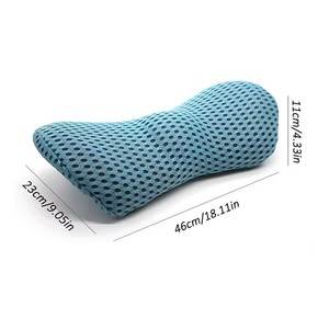 Cuscino posteriore ergonomico lombare In cotone Memory traspirante per alleviare il dolore nei sedili <span class=keywords><strong>auto</strong></span> cuscino In vita da ufficio per il supporto del dolore alla schiena - Product Image 6