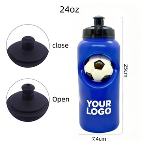 Botella de Agua Deportiva Portátil de Plástico con Diseño Moderno y Ecológico LINKOR, Personalizable con Logotipo, Desmontable, en Colores Naranja, Rojo, Blanco y Morado - Product Image 3