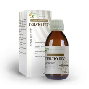 Elixir oil HEPATO PRO natural organic healthy dietary supplement for liver health food grade plant extract oil