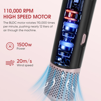 Multi Styler Sèche-cheveux haute vitesse Lisseur à écran LED Lisseur d'air et Plancha De Cabello pour application RV