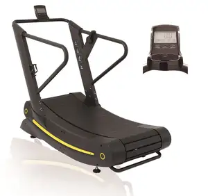 2022 New design self-generation TFT Fitness Equipment Gym Curve Treadmill For sale