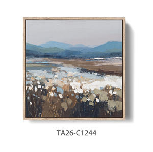 Quadro su Tela Personalizzato: Dipinto Impressionista Floreale e Paesaggistico per Decorazione Casa Moderna - Product Image 5