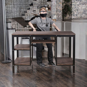 <span class=keywords><strong>Bureau</strong></span> d'ordinateur pliable moderne de haute qualité en bois, style lit, pour la maison, le <span class=keywords><strong>bureau</strong></span> ou les cybercafés - Product Image 3