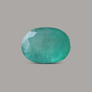 Pierre précieuse verte naturelle émeraude de 7,33 carats, certifiée Panna, qualité export, haute qualité, pour bague, pendentif, bijoux. - Product Image 2