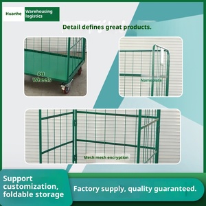 Carretilla de Logística, Carro de Carga Resistente, Plegable, Resistente a la Oxidación, Herramienta de Manipulación <span class=keywords><strong>Express</strong></span> para <span class=keywords><strong>Supermercado</strong></span> - Product Image 2
