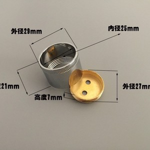 Soporte de tubo de acero inoxidable con brida de hierro engrosada de 1 pulgada para accesorios de ferretería de armario de pared - Product Image 5