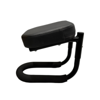 Tabouret à genoux musulman réglable en hauteur, tabouret de méditation de yoga, avec coussin en cuir confortable