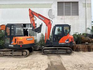 รถขุดขนาดเล็ก Doosan Dx60 น้ำหนักใช้งาน 6 ตัน เครื่องยนต์คัมมินส์ พร้อมบุ้งกี๋ขุดขนาด 0.2 ลูกบาศก์เมตร - Product Image 4