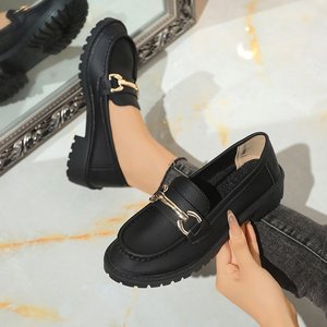 Zapatos andorranos de invierno Mary Jane Peep Toe con suela de PVC y parte superior de cuero sintético - Product Image 2